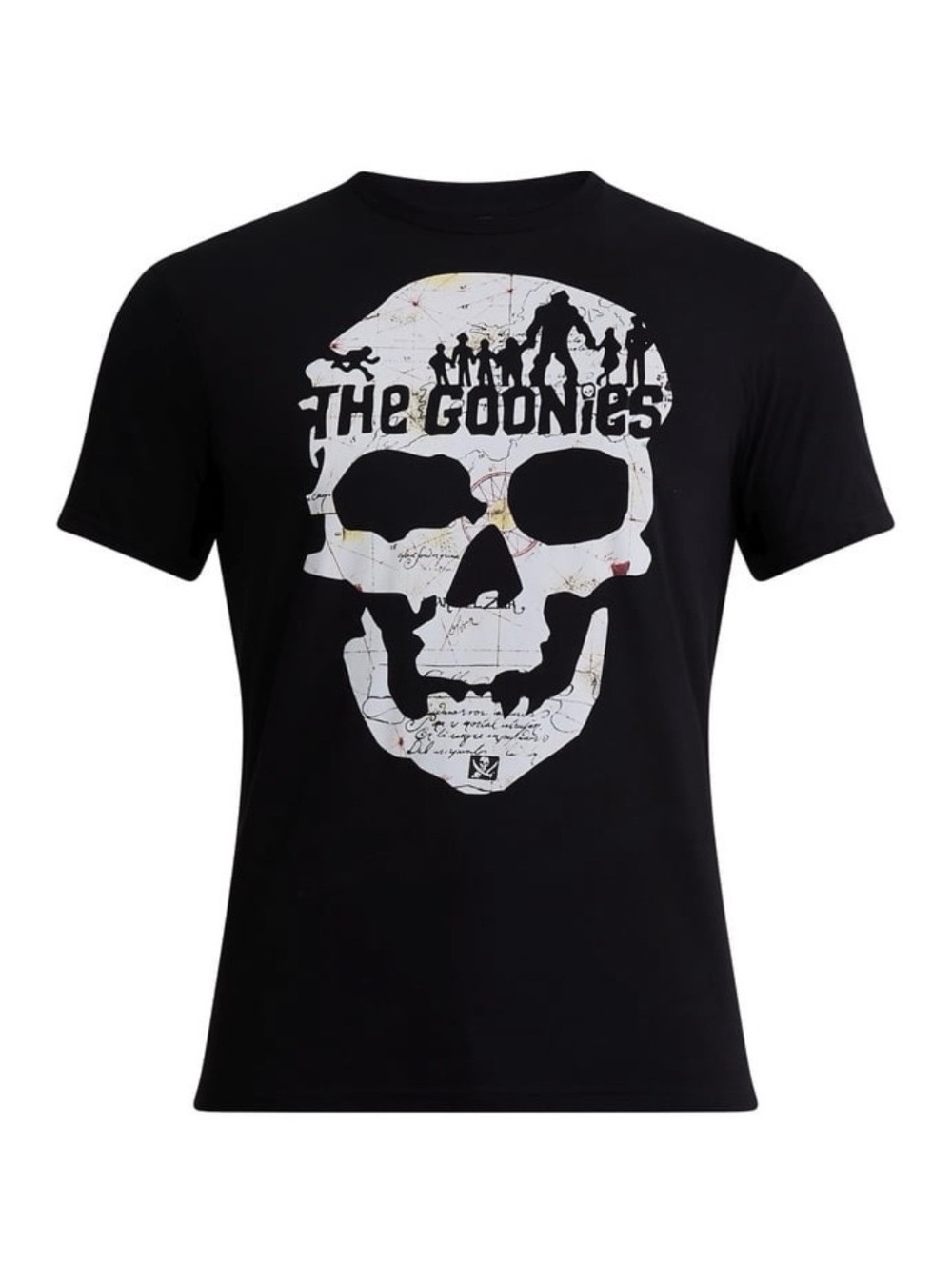 The Goonies Men’s Skull Map Graphic Tee Shirt
